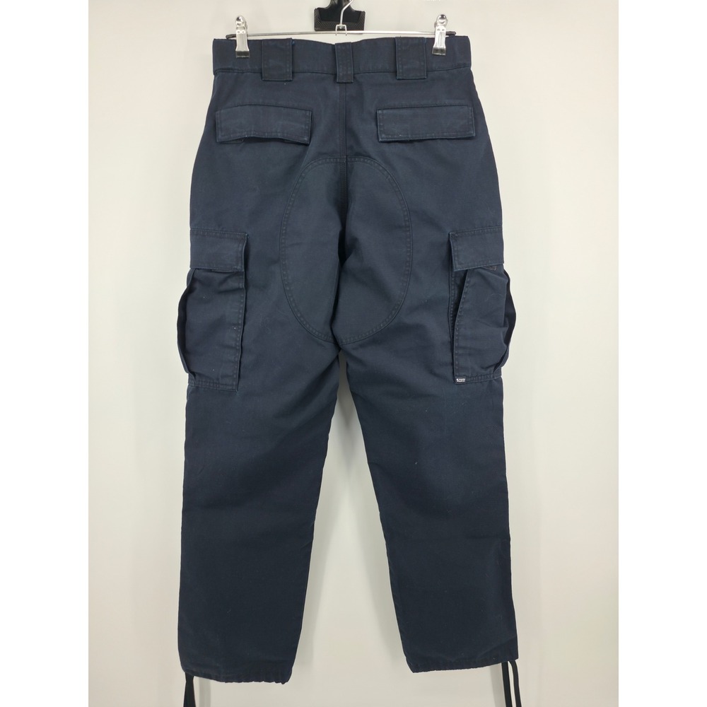 5.11 Tactical Series Mens Navy Blue Ripstop Cargo Pants Size Medium Regular